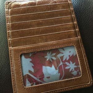 Brown Hobo mini wallet